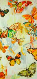 Pt.8567-457 BUTTERFLY CLOUD PINEAPPLE